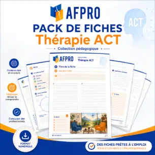 Fiches - Thérapie d'acceptation et d'engagement (ACT)