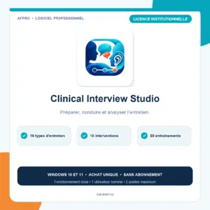 Clinical Interview Studio - Licence institutionnelle