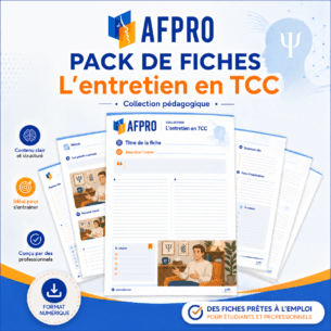 Fiches - Entretien en TCC
