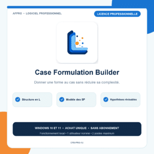 Case Formulation Builder - Licence professionnelle
